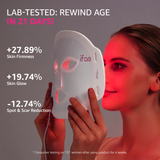 IFAE LED Red Light Therapy Face Mask —— Luna 7 white