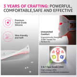 IFAE LED Red Light Therapy Face Mask —— Luna 7 white