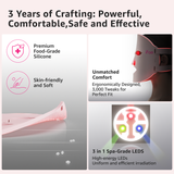 IFAE LED Red Light Therapy Face Mask —— Luna 7 pink