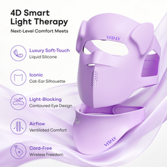 VITALY 4D Red Light Therapy for Face and Neck