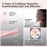 IFAE LED Red Light Therapy Face & Neck Mask —— Luna 7 Pink
