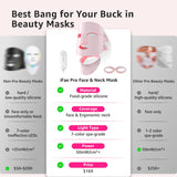 IFAE LED Red Light Therapy Face & Neck Mask —— Luna 7 Pink